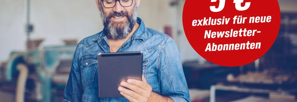 5 € exklusiv für neue Newsletter Abonnenten